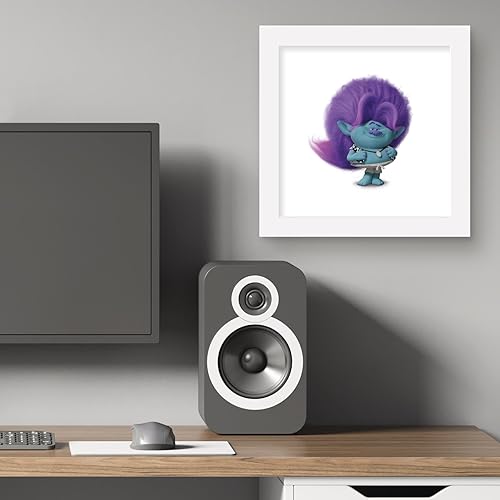 Miniatura 5 de Trends International Gallery Pops Trolls Band Together - Póster de pared de Bruce, 12.00 x 12.00 pulgadas, versión de marco blanco