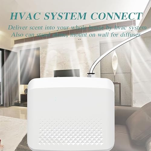 Miniatura 8 de Difusor de aroma de aire Bluetooth sin agua, aroma fuerte para uso doméstico y comercial, cubre 5,500 pies cuadrados, difusor de aceite de aire frío