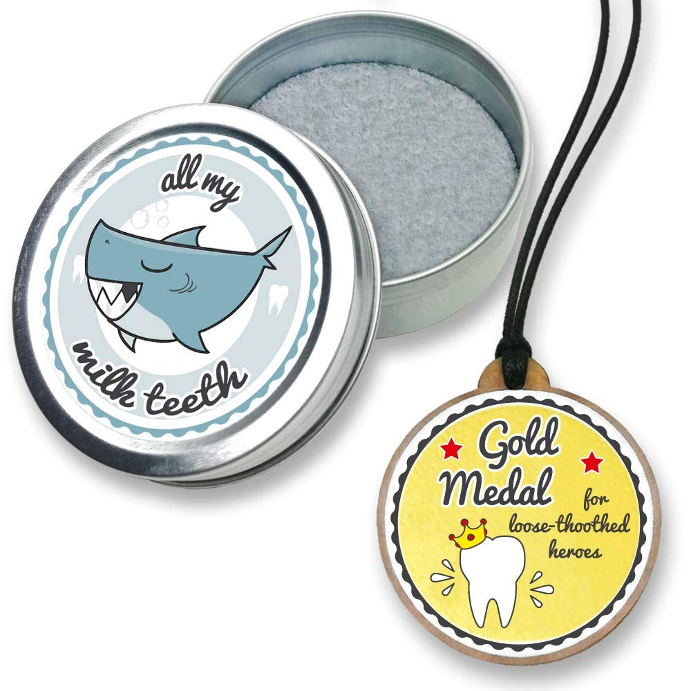 Buy FANS & Friends Baby Teeth Box with Medal Tooth fairy Storage