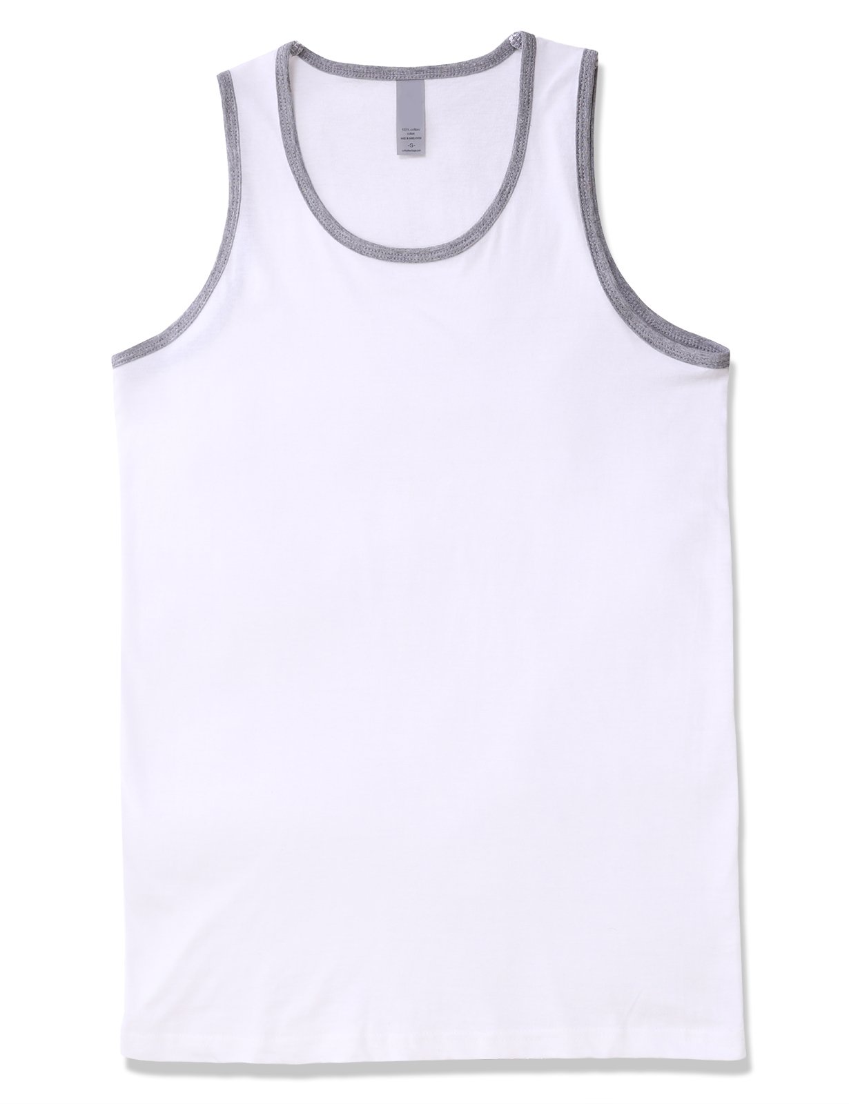 JD Apparel Men’s Sleeveless Tank Top - Everyday Casual Shirt