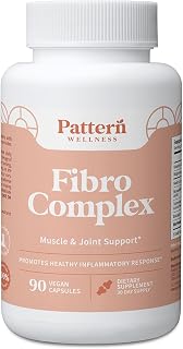 Pattern Wellness Fibro Complex – Advanced Formula with BioPerine® for Nutrient Absorption – Supports Muscle, Joint & Mobility Health – 60 Vegan Capsules