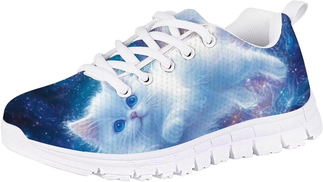 Forchrinse Tie Dye Sea Turtle Print Boys Girls Running Shoes,Animal Design Kids Sneaker Non Slip Tennis Walking Sneakers Breathable