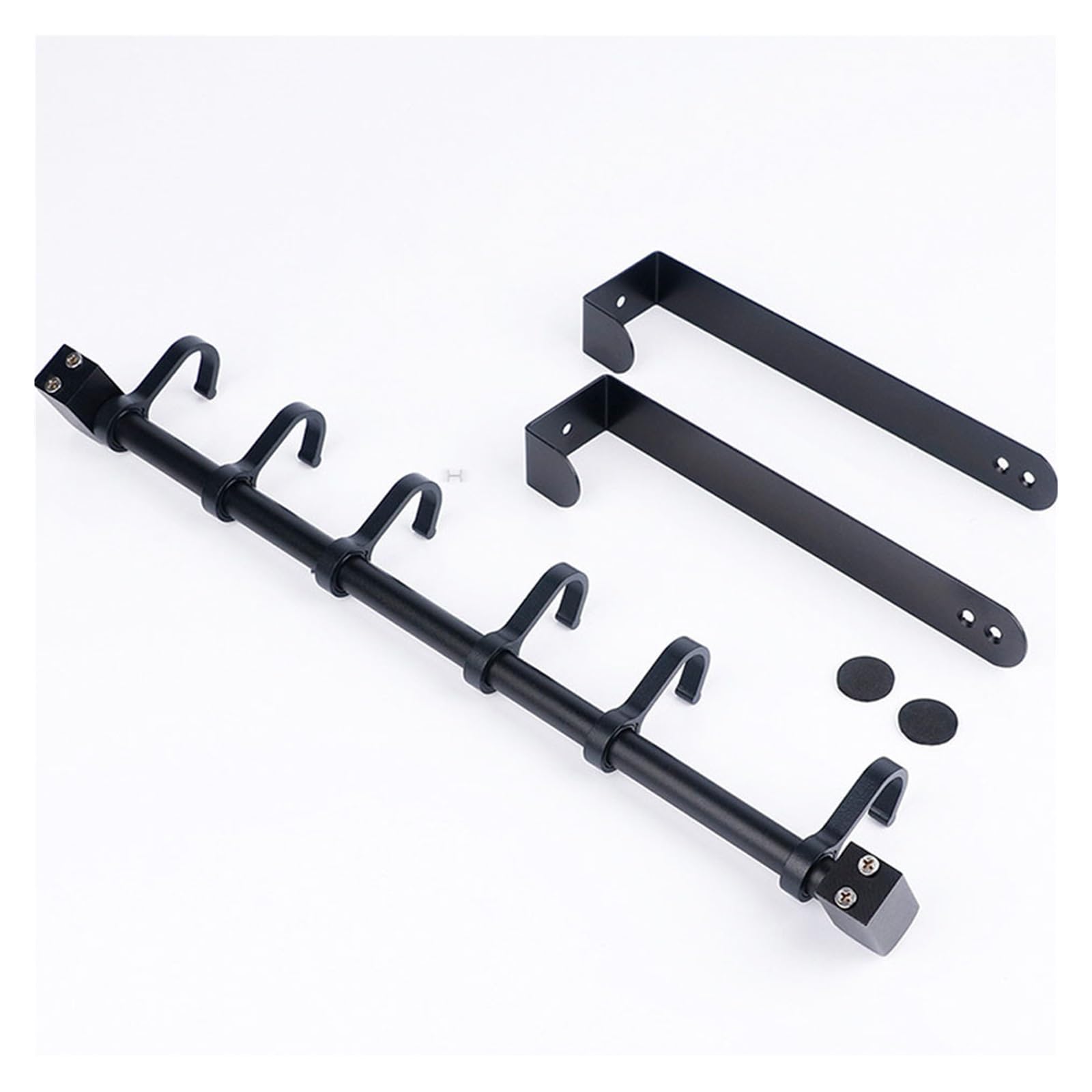 Rohcghc Black Hooks Coat Rack, Wall Hooks(Black Hooks)
