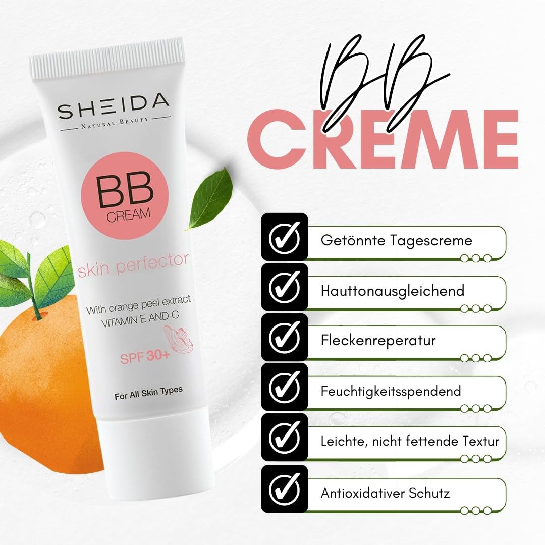 SHEIDA BB Creme, Tinted Day Cream with SPF 30+ - Image 3