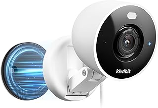 2K Security Camera Indoor/Outdoor, Pet Camera, Baby Monitor, Magnetic Mount, AI Detection, Color Night Vision, SD & Cloud Storage, Works with Alexa, 10FT Extra-Long Cable