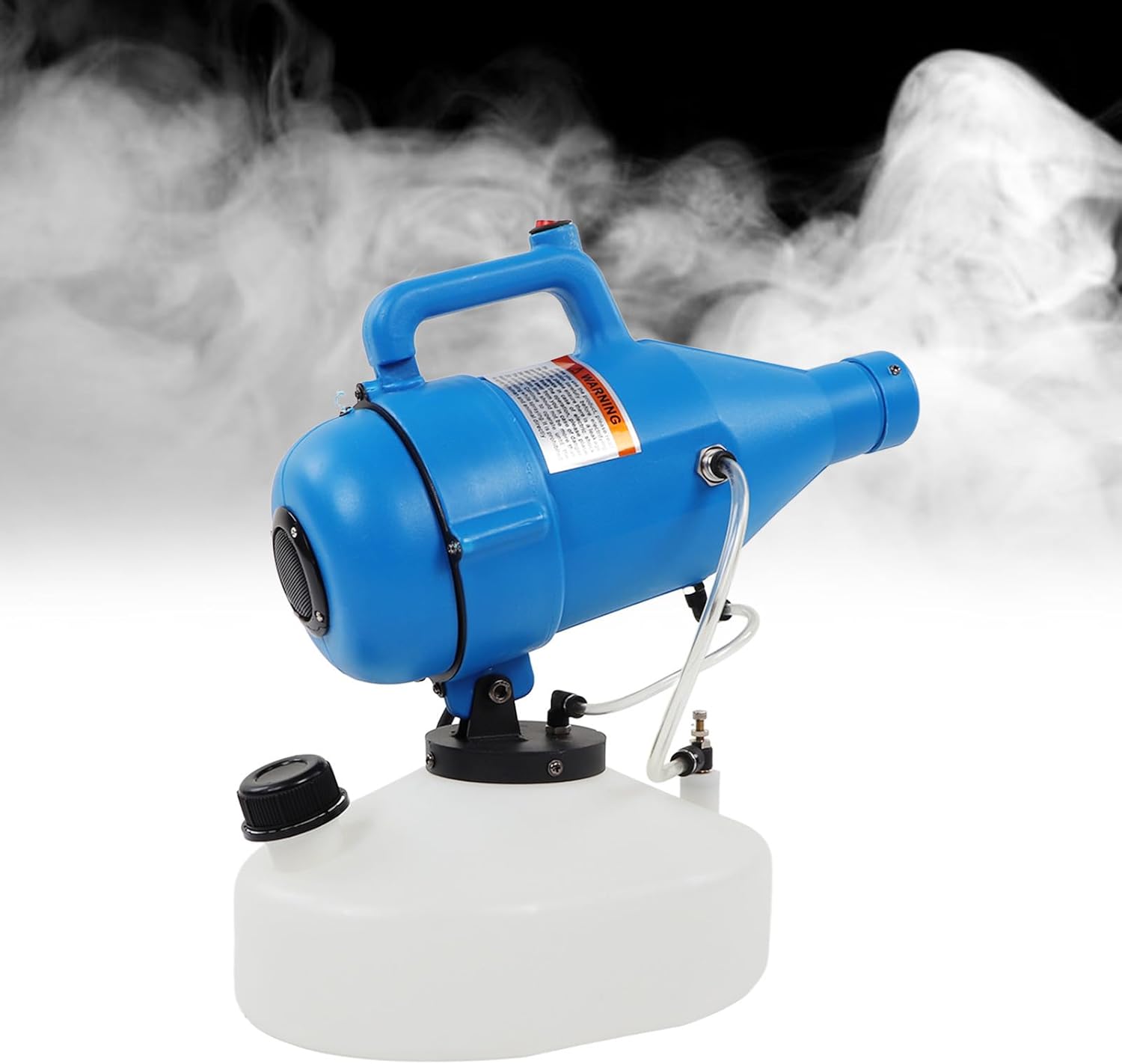 Electric ULV Portable Fogger Sprayer Machine, Electrostatic Corded ULV Hand Carry, 4.5L Capacity, 1400W Power, Adjustable Spray, 20-50 Particle Size, Automatic Spraying