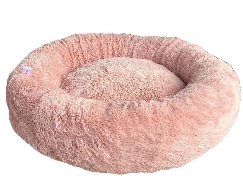 Cama Caminha Pet Nuvem Redonda Pelucia Com Ziper Tamanho P 50x50 ...