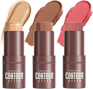 Juego de 3 barras de contorno color crema, to...