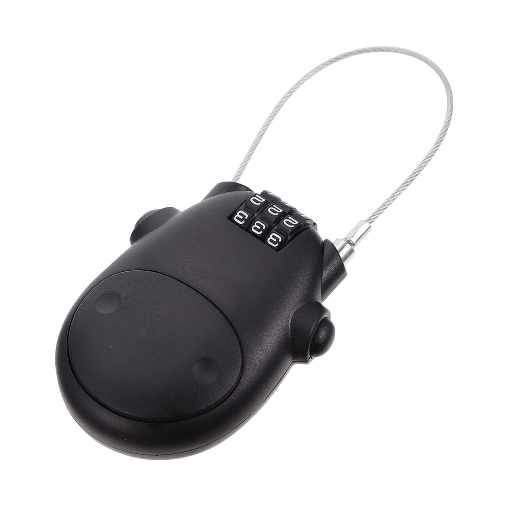 KOMBIUDA Theft Password Lock for Helmets Bikes and Motorcycles Durable Steel Cable Lock for Enhanced Security Convenient and Design Versatile Use for Various Vehicles