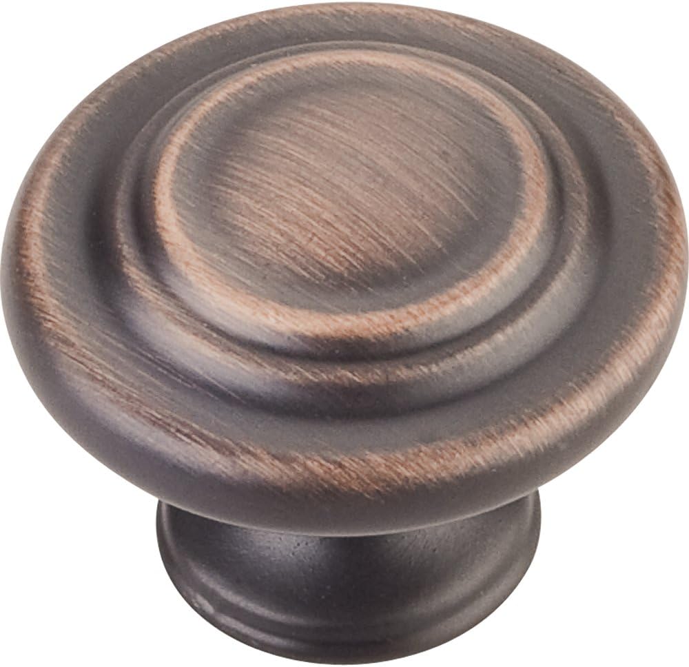 Distinct Advantage 1-1/4" Diameter Cabinet Knob. Packaged with one 8/32" x 1" Screw. Finish:.