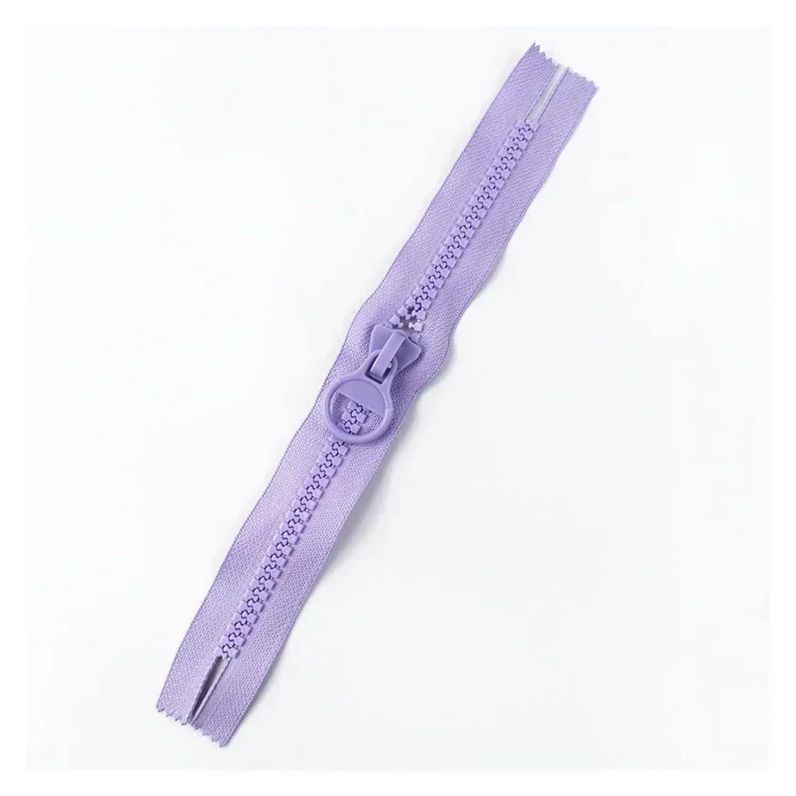 Resin Zippers 1-5Pcs 10# Colorful Resin Zipper 20/25/30cm with Puller for Sewing Repair Decorative Accessories(Lavender,5PCS_NO10-20CM)