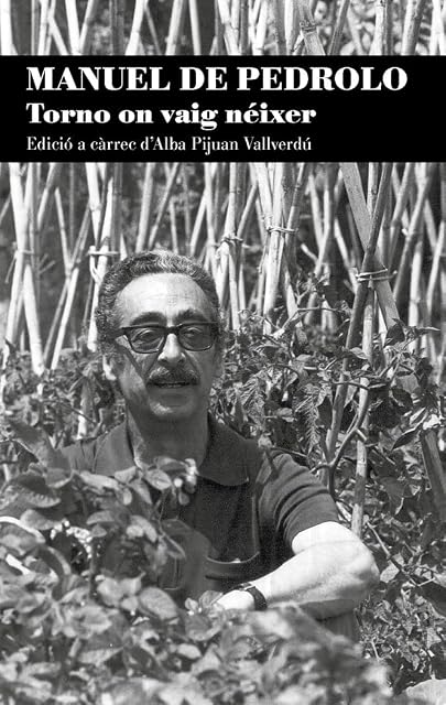 Portada de Manuel de Pedrolo. Torno on Vaig Neixer