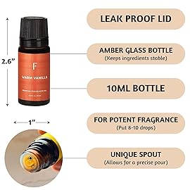 Folkulture Essential Oils for Diffuser | Fall Essential Oils Set of 6x0.34 fl oz | 60 ml Fragrance Oil, Diffusers Oils Fall Scents for Home | Oil Diffusers Fragrances for Diffusers | Pumpkin Spice oil