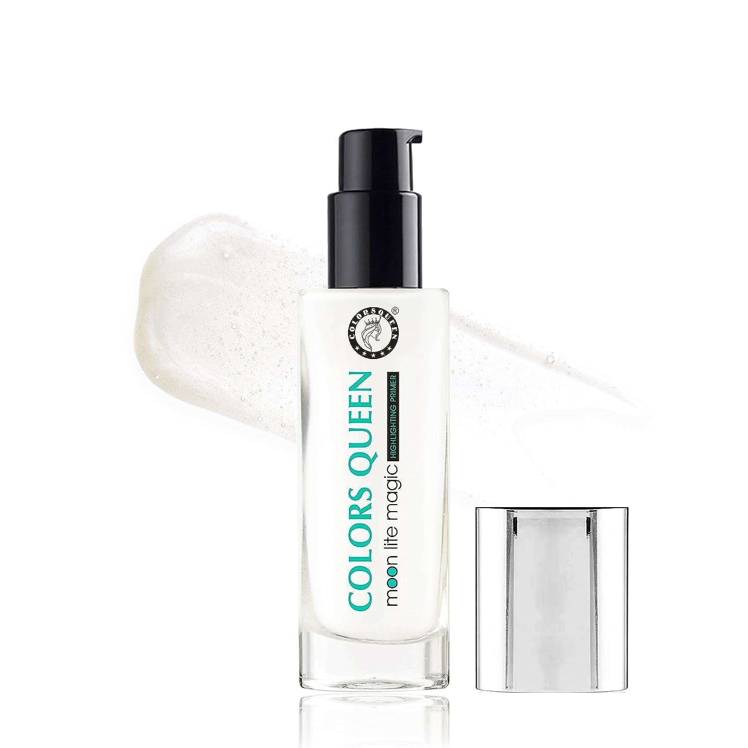 Colors Queen[Pack of 2] Moon Lite Magic Highlighting Primer for Face Makeup | Non-Greasy Long-Lasting & Lightweight Formula | Skin-Hydrating Poreless Primer | Dewy Finish Face Primer (32ml) - (02)