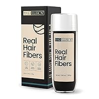 Vista 15 de Aerosol de fibras de cabello naturales, no sintético, de Hair Illusion, Negro