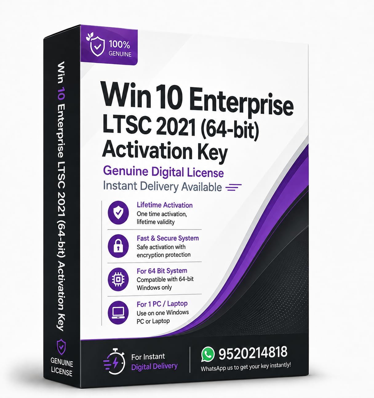 Win 10 Enterprise LTSC 2021 64 Bit Original Activation License Key for Home Office Business Computer-picture-21