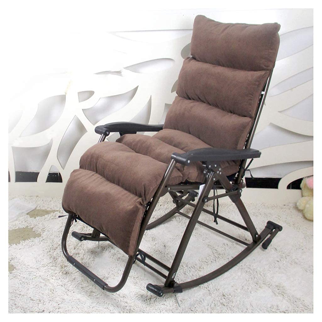 Chaise robuste à gravité zéro avec assise large xl pour terrasse