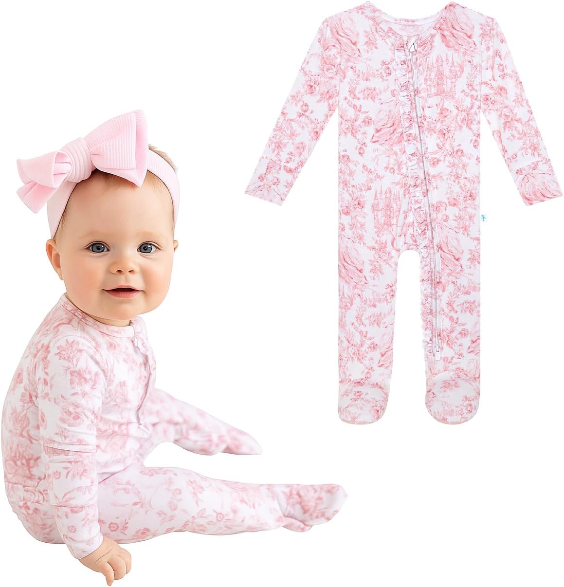 Posh Peanut Footie Pajamas for Baby Girls – Bhutan Ubuy