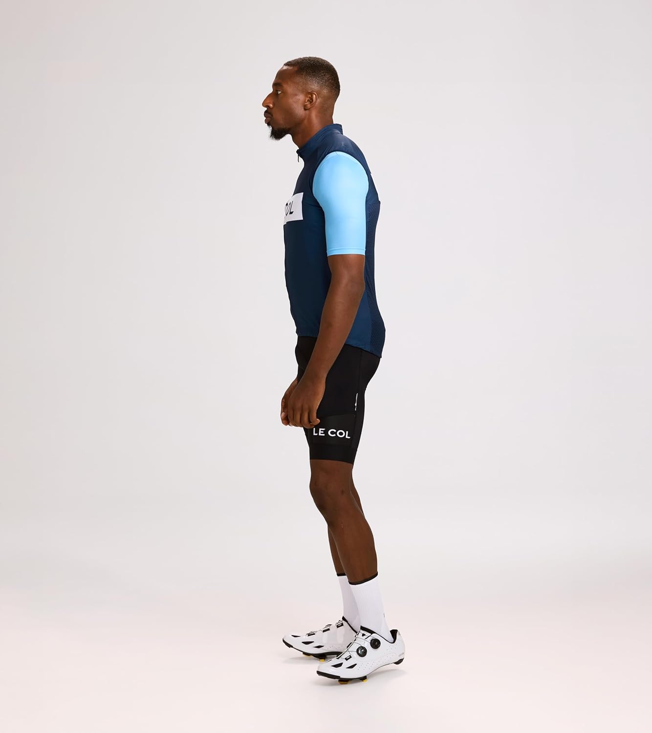 LE COL Men's Sport Logo Gilet | Sleeveless Cycling Jacket | Windproof, Showerproof, Reflective Tabs | S-XL - Image 5