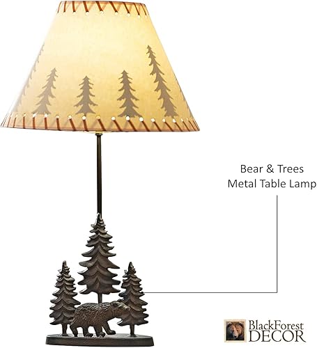 Vista 31 de BLACK FOREST DECOR Antler Lodge Uplight Lámpara - Lámpara rústica de Lodge con globo de vidrio sembrado