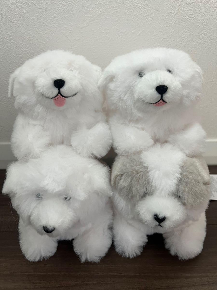 Amazon.co.jp: むっちり グレートピレニーズ ぬいぐるみ くつろぎ 全4