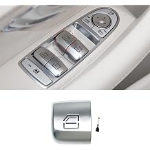 Master Power Window Switch Button Compatible with Mercedes Benz E S W213 2016-2023 W222 2014-2020 Lift Interior Caps Control Replacement NO.1