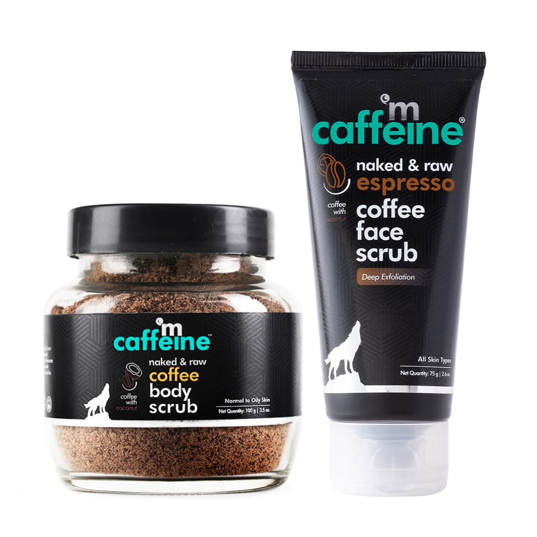 Buy mCaffeine Coffee Body Scrub & Face Scrub for Women & Men