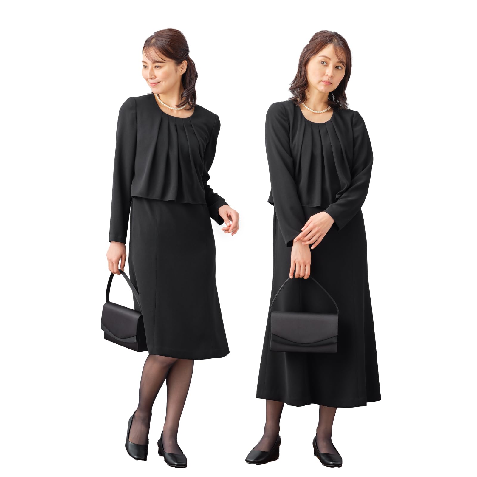 Amazon.co.jp: [マーガレット ゴールド] 喪服 ブラックフォーマル 