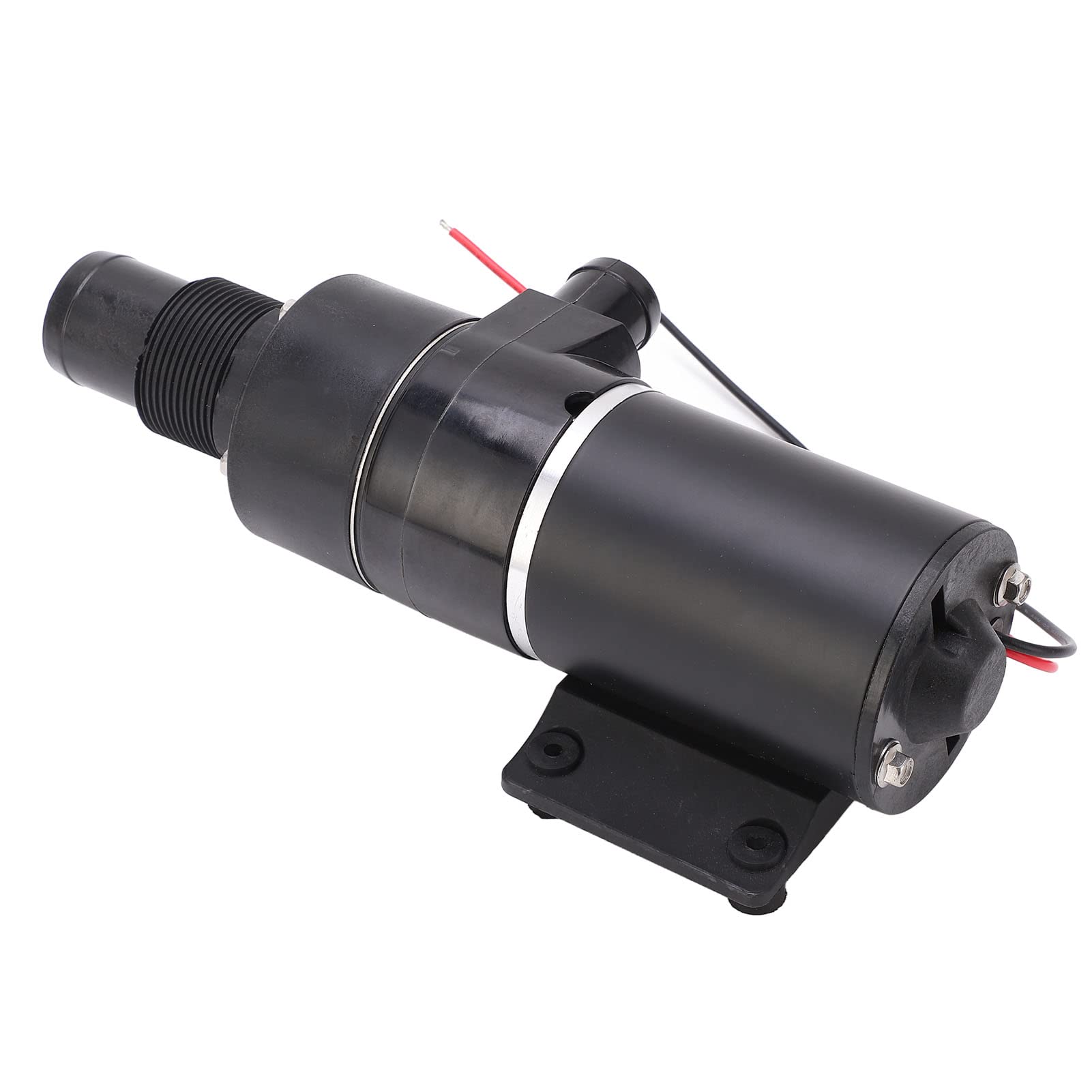 SIXRUN Bomba de Aguas Residuales 12GPM Diseño de Doble Cuchilla (DC12V)