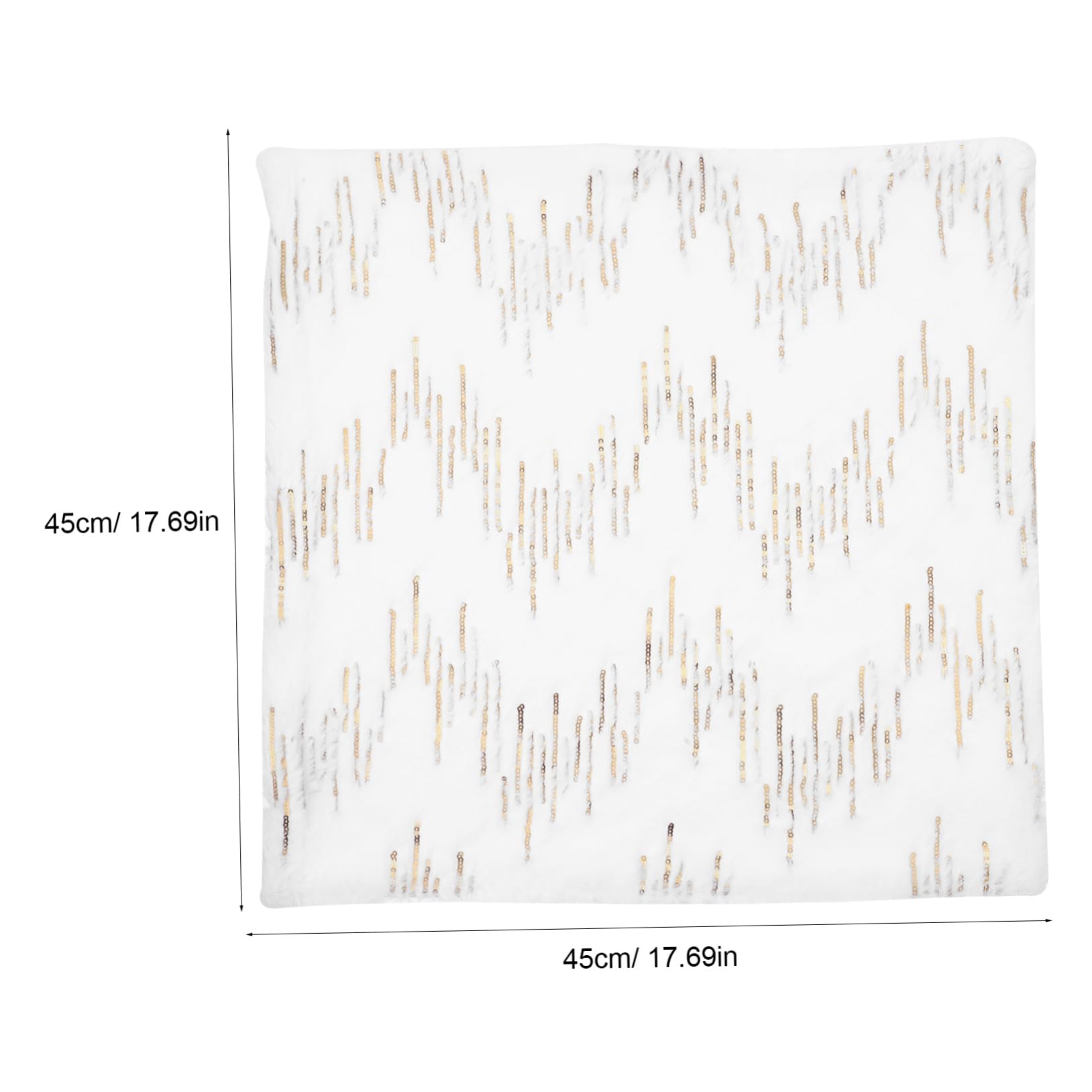 Kichvoe 4pezzi Cuscino Natalizio Federe per Cuscini di Federe Motivo Natalizio Federa Quadrata Decorazione per Casa Uso Versatile Materiale Filo Comfort Duraturo Federa per Divano