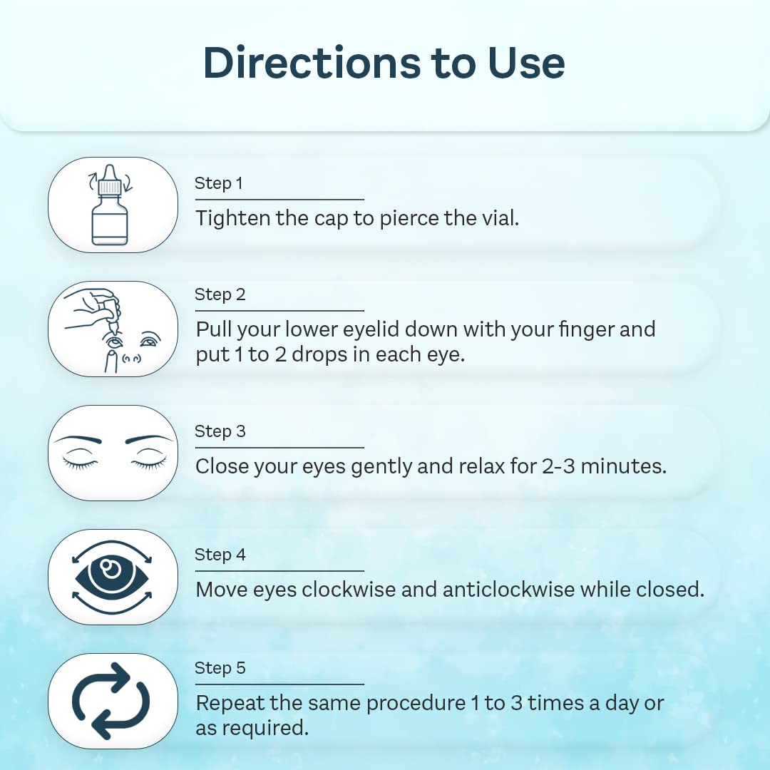 Jiwadaya Entyce - Rose Water Based Cooling Eye Drops - Ayurvedic & Herbal - For Dry Eyes, Redness, Irritation, CVS, Eye Pain - 10ml - Set of 2 Jiwadaya Entyce - Rose Water Based Cooling Eye Drops - Ayurvedic & Herbal - For Dry Eyes, Redness, Irritation, CVS, Eye Pain - 10ml - Set of 2