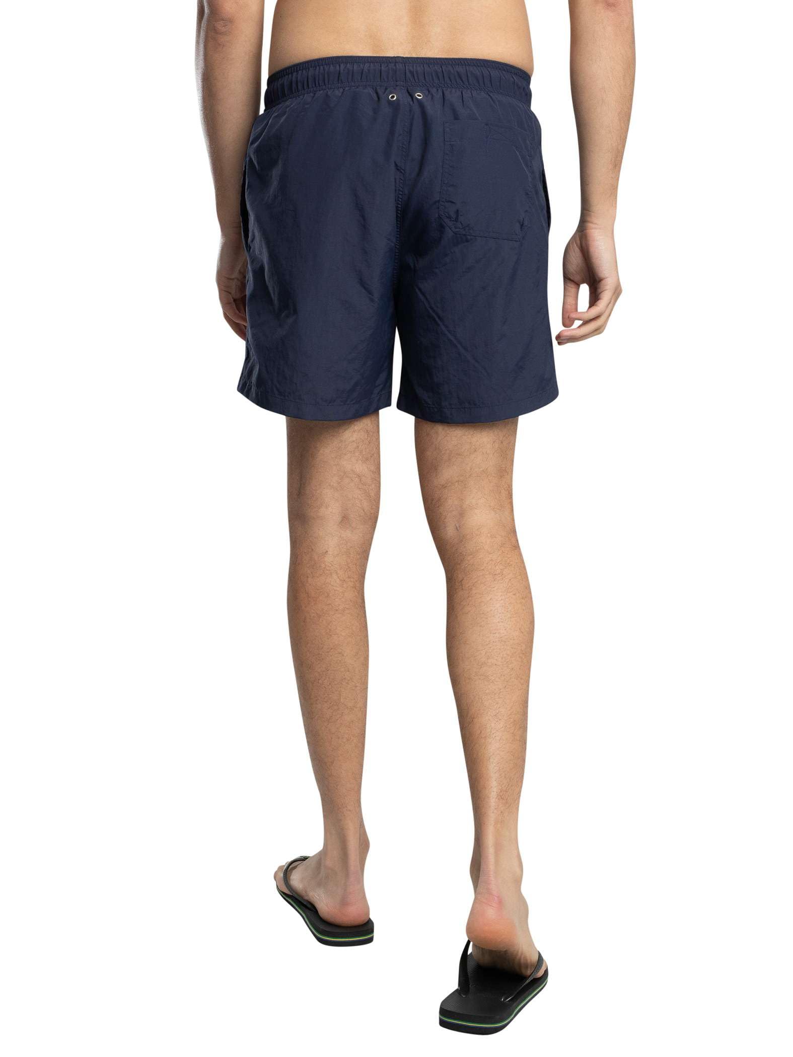 GANT Homme Logo Short De Bain, Marine, 3XL