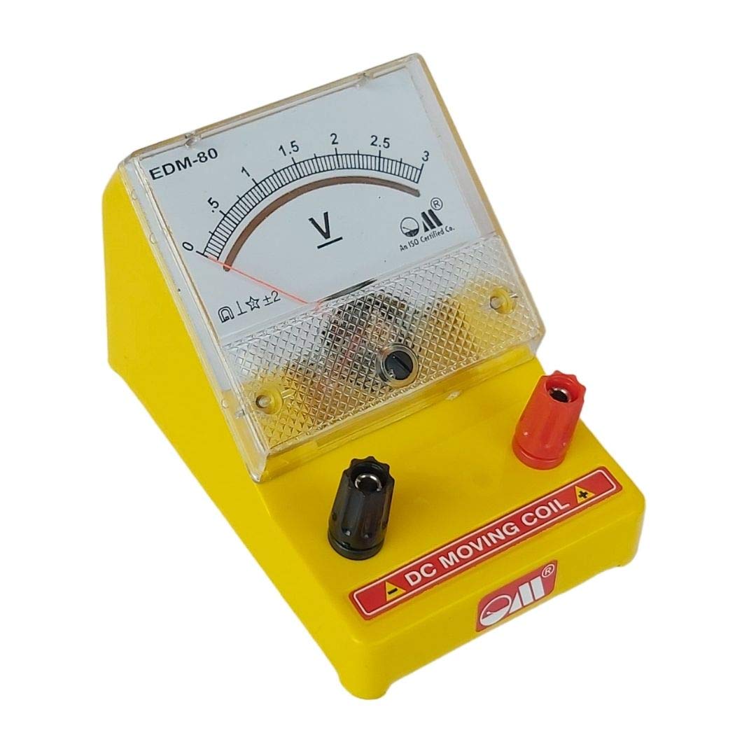 Om Meters EDM-80 Desk Stand Analog 0-3V DC Voltmeter (Yellow) (B08WL3TGQY) Amazon Price History, Amazon Price Tracker
