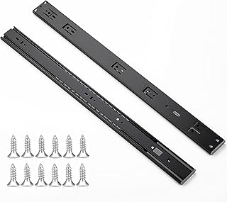 Ravinte 10 Pairs 20 Pack 22 Inch Full Extension Ball Bearing Drawer Slides Side Mount Soft Close Drawer Slides Drawer Glide