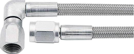 Allstar Performance ALL46302-24#3 Braided Steel Lines With -3 Ends