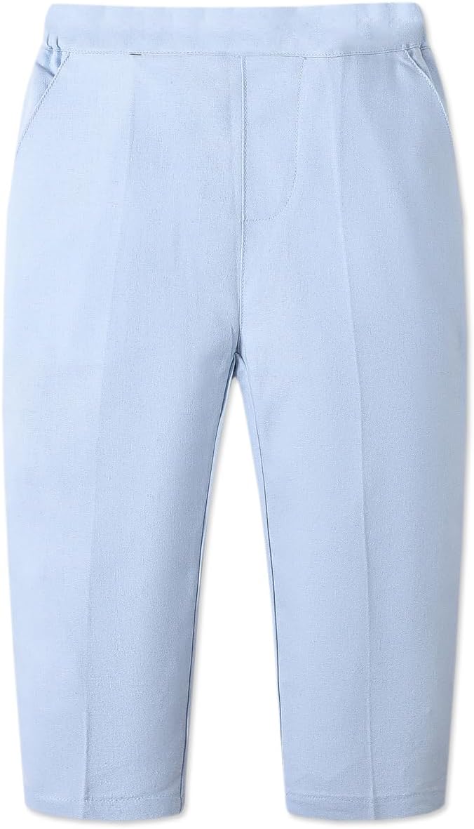 SANGTREE Baby Boys Toddler Gentleman Kids Formal Outfits Long Sleeve Suit Clothing Set 3 Months - 9 Years - Image 4