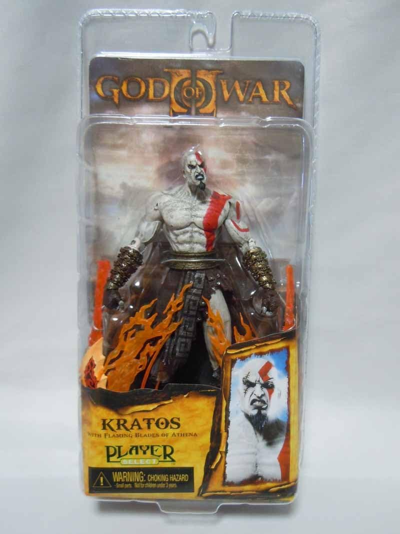 Amazon NECA GOD OF WAR Action Figure Kratos with Blades of Chaos クレイト