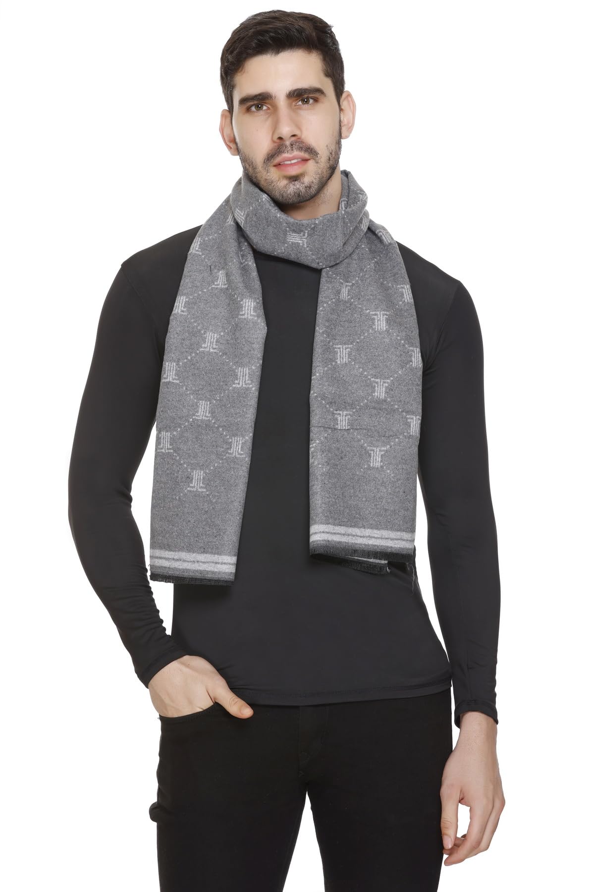 jayri Men's Soft and Stylish Muffler Cum Stole For Winters-picture-13