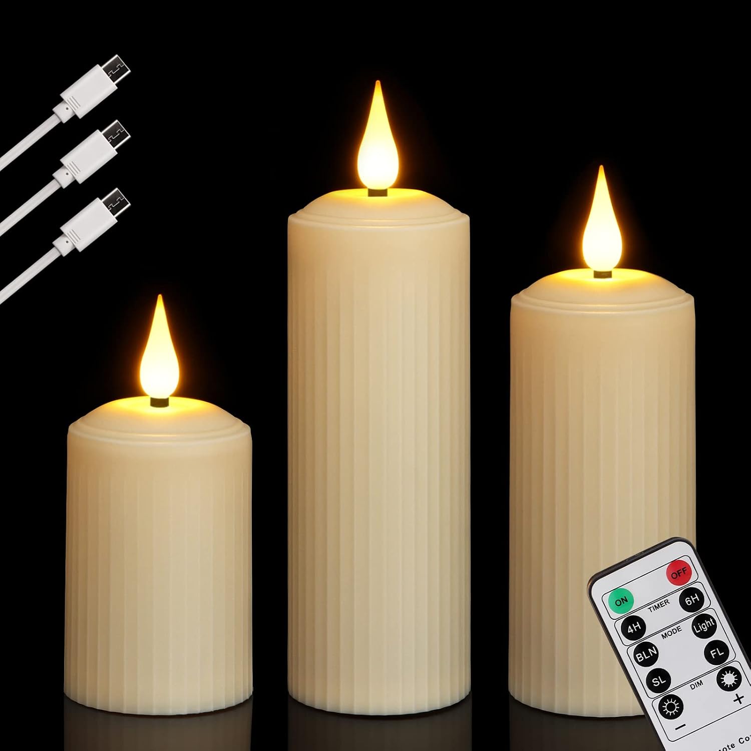 Elegantes Freepower Led Kerzen Bild