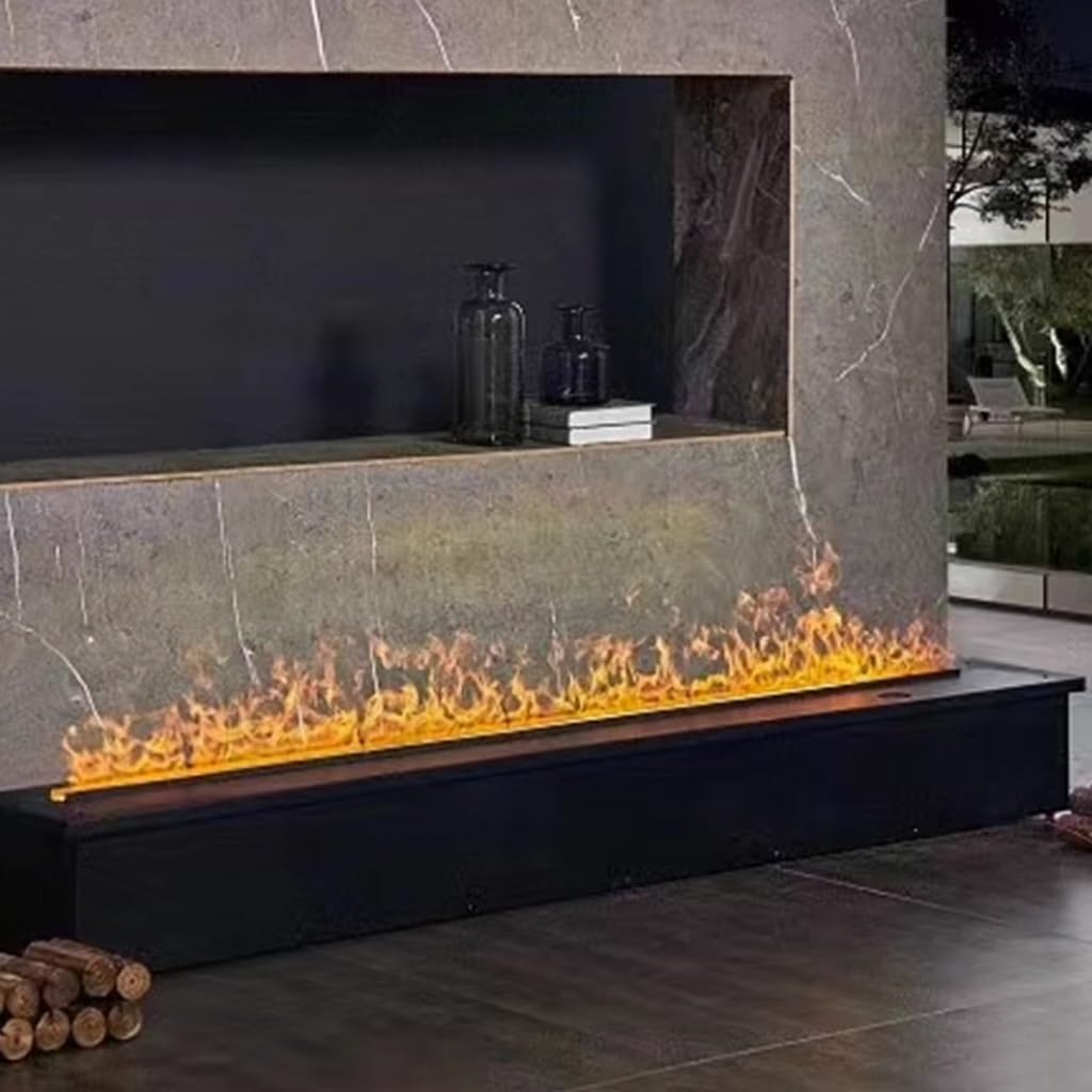 タ*カ様 水蒸気暖炉　暖炉　リアル　炎 タ*カ様 水蒸気暖炉 暖炉 リアル 炎 ディンプレックス、リアルな炎を再現