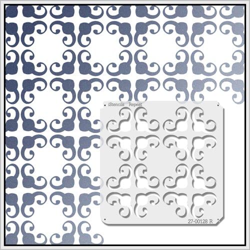 Repeat Wall Stencil 27-00128 R 24 X 24”