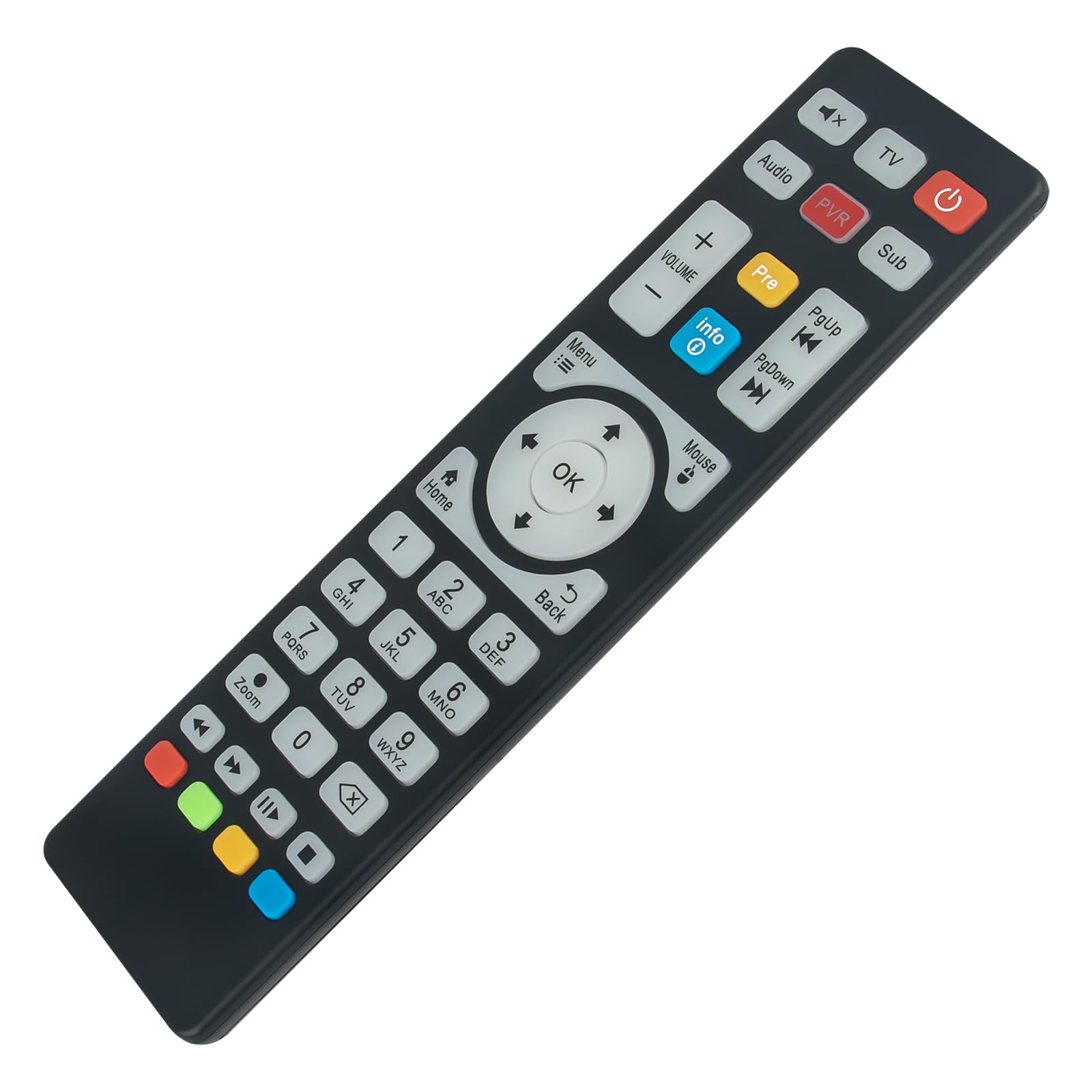 Tv Box Control Remote ALLIMITY Replacement Remote For Global Plus TV ...