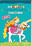 Mein bunter Glitzerzauber Malblock. Prinzessinnen: Mit bunten Glitzerseiten (Malbücher und...