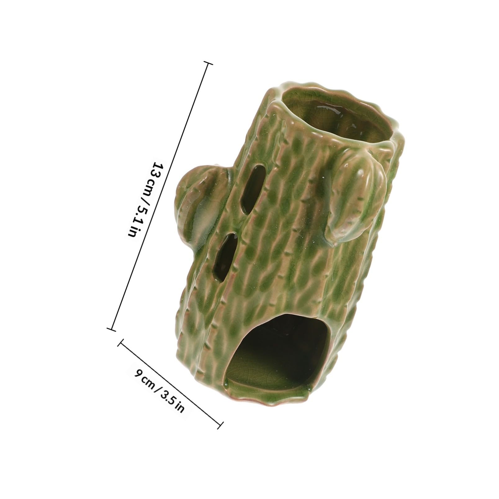 Biberón para Hámster de Cerámica 80ml, 1 Juego, Verde | Diseño Transparente, Nivel Visible, Uso Sencillo, Formato Práctico para Chinchilla y Mascotas Pequeñas
