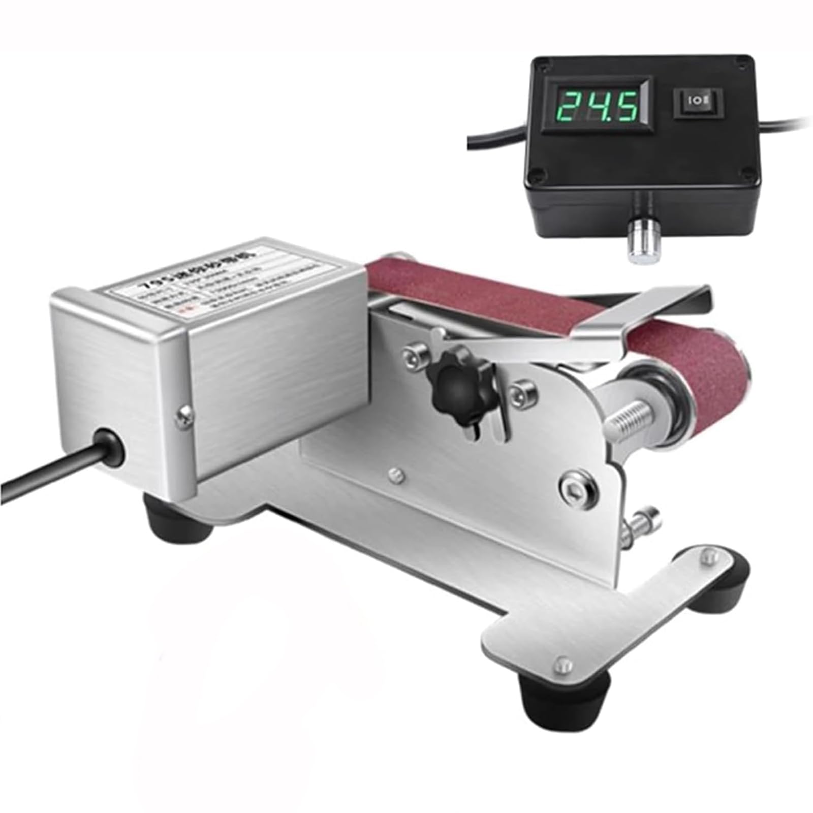 Yxzqloz 220V Electric Grinders & Wet Sanders For Metalworking Versatile Belt Sanders, Polishing & Grinding Wheels, With Variable Speed Control For Precision Performance.