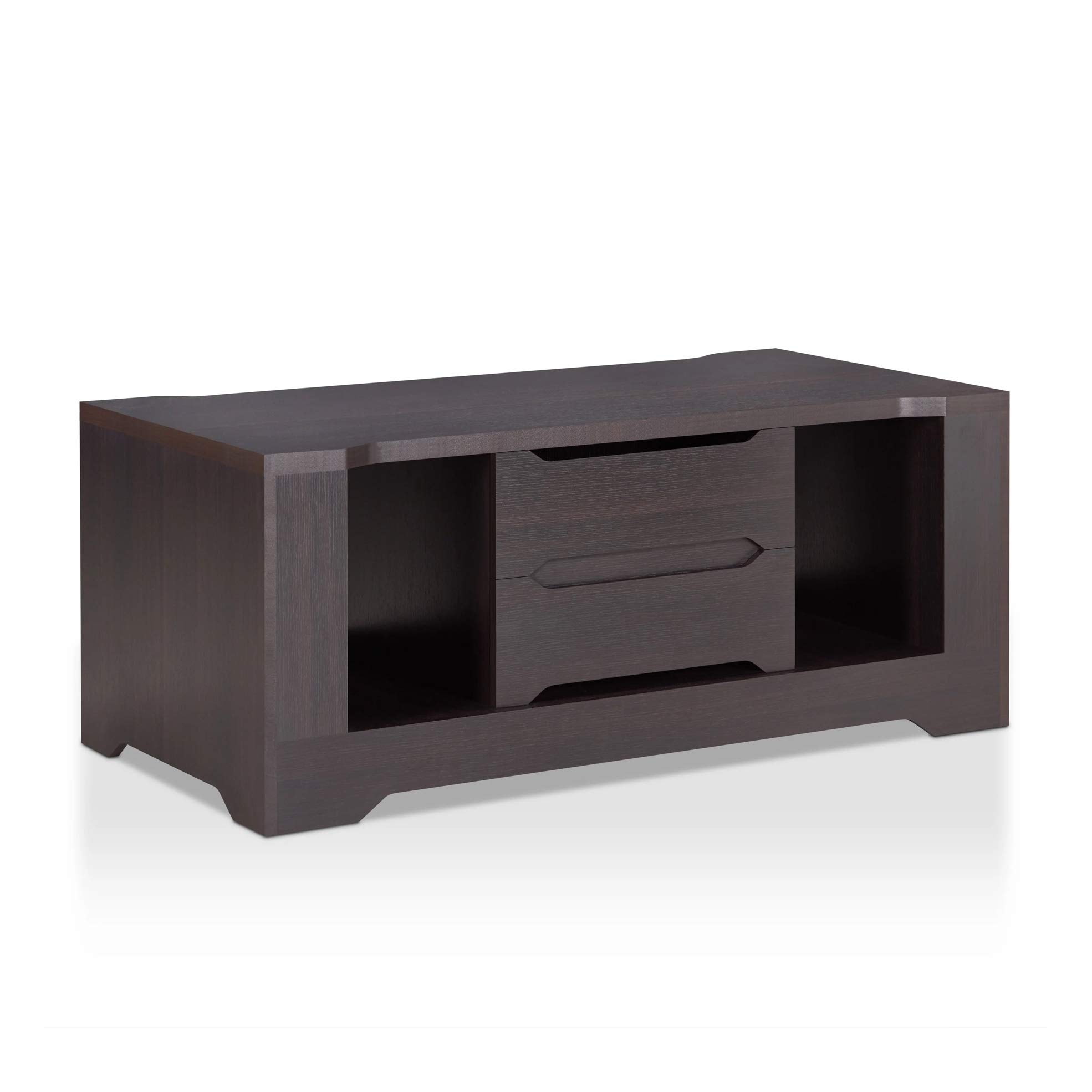Asghar Furniture - Markus 2-drawer Coffee Table - Mahogany