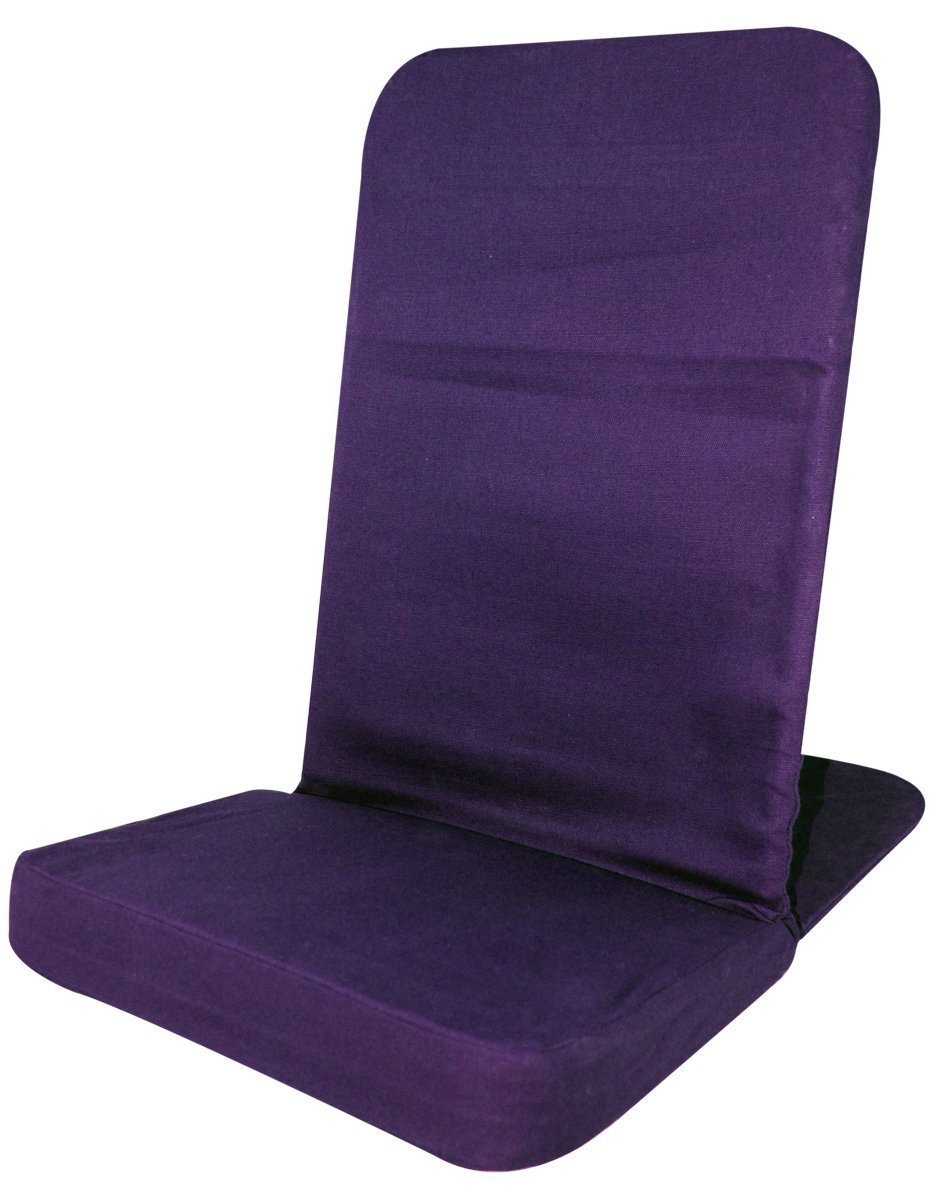 BackJack Floor Chair Original â€“ Portable - XL Size - Purple