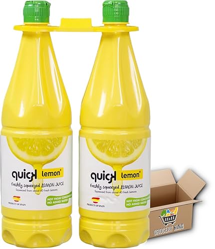 Lemon Juice Not from Concentrate 2x1L Grocery King