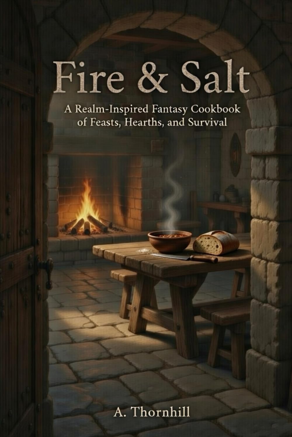Fire and Salt A Realm-Inspired Fantasy Cookbook of Feasts, Hearths, and Survival (FIRE & SALT The Hearth Codices)