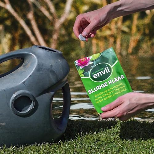 envii Sludge Klear Pond Sludge Remover, Natural Bacteria Sludge Buster Digests & Controls Organic Waste, Safe for All Fish & Wildlife Treats Up To 60,000 Litres (13,200 Gallons) - Image 5